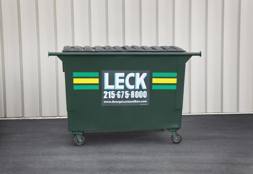 Green Leck Dumpster